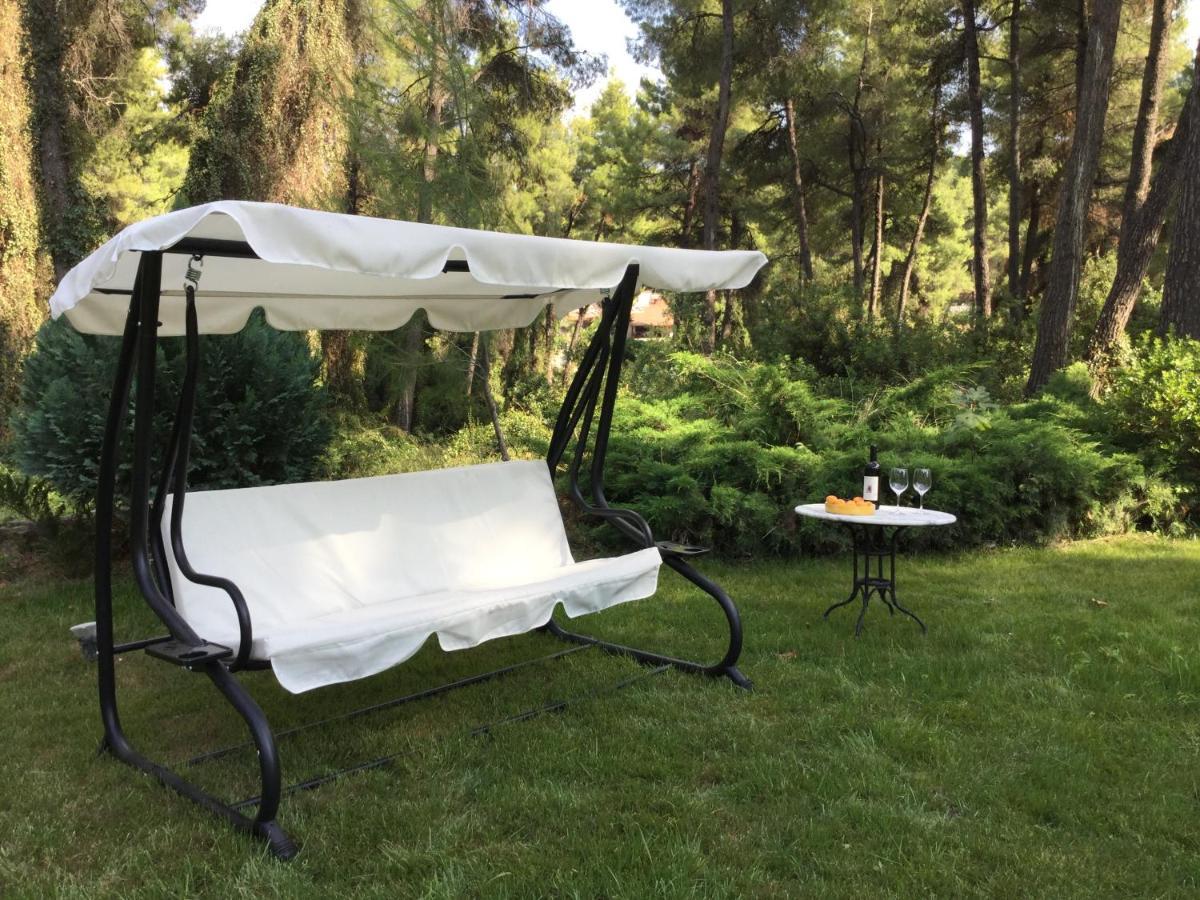Beautiful Summerhouse In Sani'S Pine Forest Сани-Бич Экстерьер фото